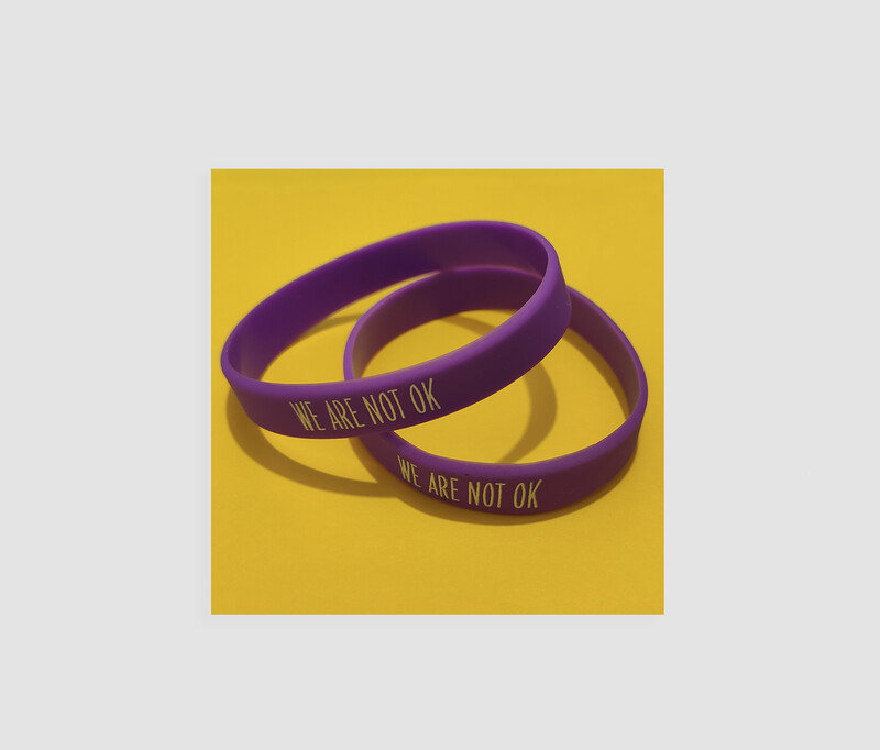 Браслет «WE ARE NOT OK»