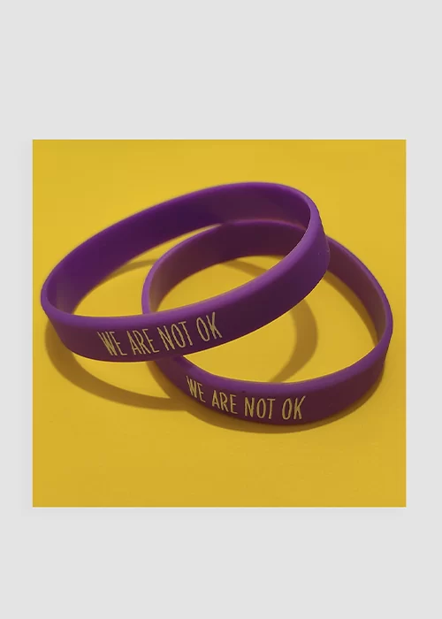 Книга Браслет «WE ARE NOT OK»
